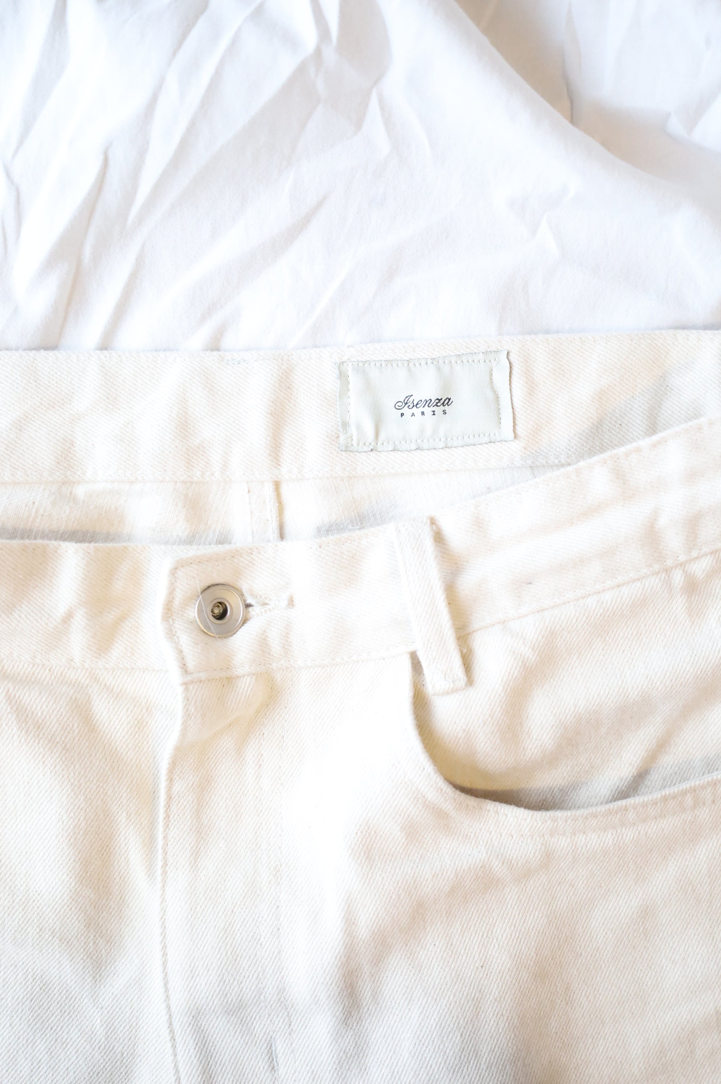 ECRU BONE PANT